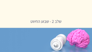 חלק 2 – שבוע החיווט